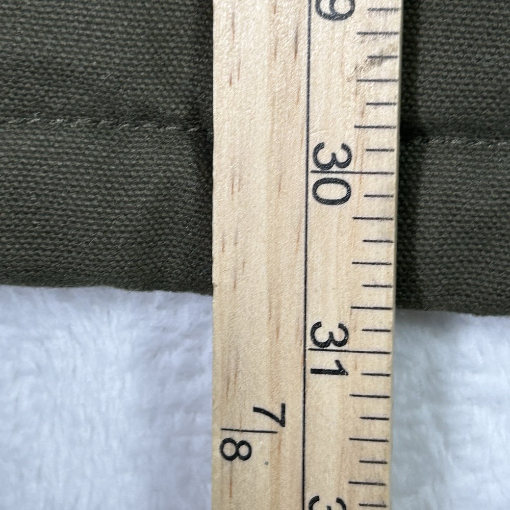 Lee Jacket Mens XL Olive Green Sherpa Chore Field Canvas Full-Zip Warm Gorpcore - Picture 9 of 10